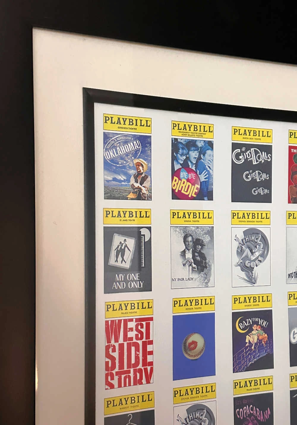 musical playbill artwork